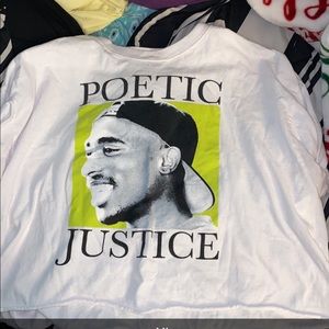Poetic justice crop top